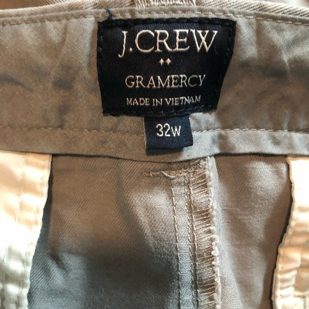 J. Crew Gramercy Classic Gray Chino Shorts